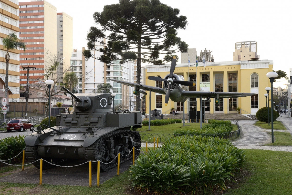 Fachada do Museu do Expedicionário